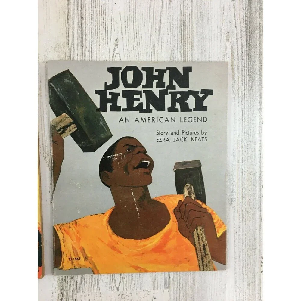 Lot The Indians Knew John Henry Vtg Scholastic Ezra Jack Keats